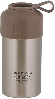 Bestco NQ-0341 Plastic Bottle Holder, Stainless Steel, Cold Insulation, For 16.9-23.6 fl oz (500-600
