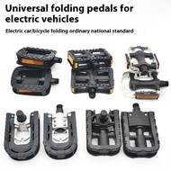 Driving Bicycle Electric Vehicle Pedal Aluminum Alloy Foldable Pedal Bicycle Electric Vehicle Plastic Ped