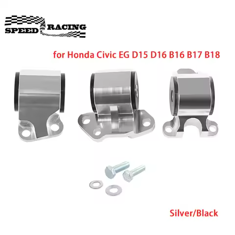 2 hole bolt Engine Swap Mounts Kit for Honda Civic EG D15 D16 B16 B17 B18 Modified engine mount