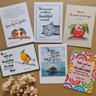 Bible Verse Postcards Design 1 |  Christian Postcards