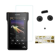 for Sony NW-WM1A WM1A NW-WM1Z WM1Z Tempered Glass Screen Protector Film with Dust Plug