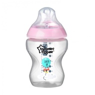 TOMMEE TIPPEE 260ML (9OZ) CLOSER TO NATURE DECORATED ( PINK BALLOON)
