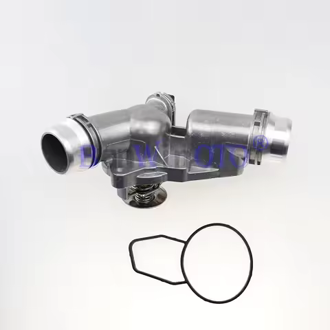 Aluminum Thermostat Housing Assembly Coolant Water Pump Outlet For BMW E46 E39 X3 X5 Z3 Z4 320i 325i