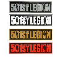 [Custom Velcro patch] HK New 501 Legion 501st legion vader của nắm 3D  Velcro Patch /Badges/armband/