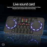 V300 Pro Live Streaming Sound Card 10 Sound Effects 4.0 Audio Interface Mixer Computer mixer with Usb interface for sound card audio/live/broadcast For DJ Music Studio Recording