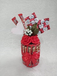Buket snack tower cake ulang tahun