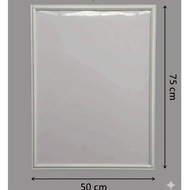 White Photo Frame 75x50cm. 75x50cm.white (Add Color To Memory With A Minimalist Design