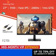 PRISM+ F270i 27" IPS 240Hz/200Hz/180Hz 1ms FHD 130% sRGB Gaming Monitor [1920 x 1080]