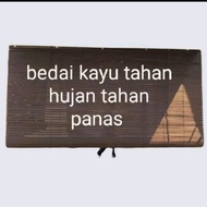 Bidai Kayu Outdoor Wooden Blinds Outdoor Bidai Tingkap Wooden Blind Outdoor Blind