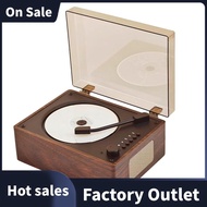 Retro CD Player Rechargeable Support CD BT USB 3.5mm AUX Portable CD Player Bluetooth-Compatible 5.0