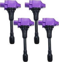 N51WSTAR PERFORMANCE IGNITION COIL PACKS SET OF 4 COMPATIBLE WITH NISSAN Sentra Tiida March Versa Cu
