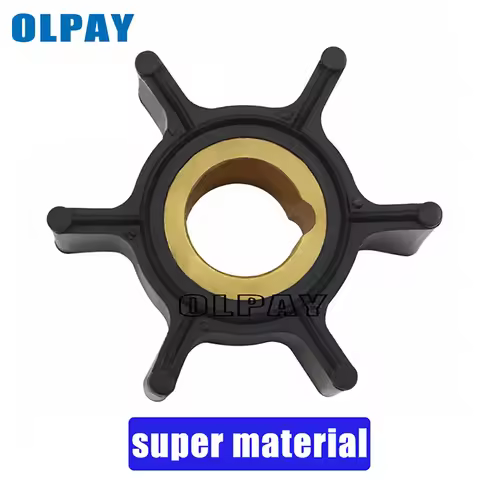 Water Pump Impeller for Johnson Evinrude OMC BRP outboard motor 389576 4hp 4.5hp 8hp 2 stroke 1980-9