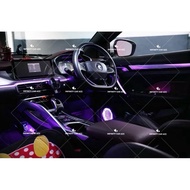 Proton X50 interior ambient RGB Light door panel dashboard