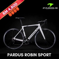 Road Bike Pardus Robin Sport Carbon Road Bike / Matte Blue / Ready Stock / Basikal Racing