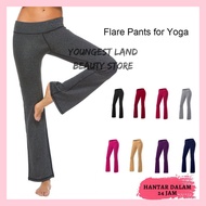 [YoungestLand] Women's Bootcut Yoga Pants High Waist Bootleg Yoga Workout Flare Pants