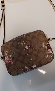 Coach限量版花花相機袋