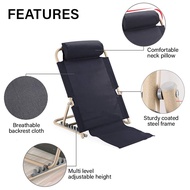 Floor Chair Backrest Lazy Chair Adjustable Angle Foldable Back Support Floor Bed Chair Nursing Kerus