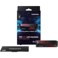 SAMSUNG SSD 980 PRO/ 990 PRO /Evo with Heatsink 2TB / 4TB, PCIe 4.0, speed 7450MB/s,