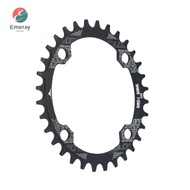 EMERAY Single Speed Chainring, Aluminum Alloy 104BCD Bicycle Chainring, Durable CNC Ultralight 32T 3