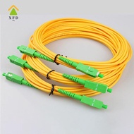 [XFD]  SC /APC-SC/APC Fiber Optical Patch Cord Single Mode 9/125 G652D LSZH 1m2m3m Fiber Optic Jumpe