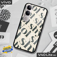 VIVO V40 LITE Glass Softcase - V40 LITE Mobile Phone Case [T139].