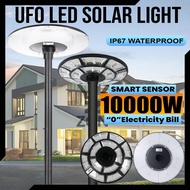 UFO Solar Light Lampu Solar jalan Solar light outdoor lighting 8000W Spotlight LED Light Waterproof 