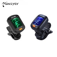 Miwayer Guitar Tuner ，AROMA AT-01A/101 Guitar Tuner For Acoustic Guitar Ukulele Accessories  Portable Guitar Tuner Clip-on