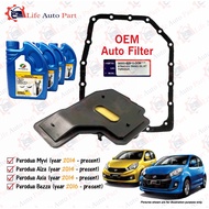 Original Perodua ATF Auto Oil ALZA 2014+ , MYVI Lagi Best 1.5 , AXIA , BEZZA WITH AUTO FILTER