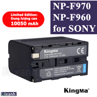 Pin Dung lượng cao và Dock sạc NP-F970 F990 F980 FM50 FM500 F960 F550 F570 F750 F770 F930 cho đèn ch