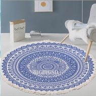 Minimalist Round Carpet Living Room Floor Carpet Bohemian Carpet