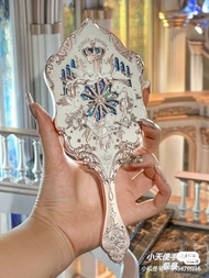 [pndq] Flower Knows Little Angel Series Hand Holding Mirror 3 Types Exquisite Relief Makeup Tools