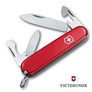 Pisau lipat pocket knife multitools victorinox recruit red blister original swiss 0.2503.B1