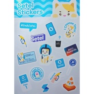 [Limited Edition] Setel Stickers – “Semua Boleh Setel” Edition