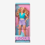 Ken &amp; Barbie #HJW83 _ 收藏型芭比娃娃 _ 2023 Looks時尚名模18關 #16號 胖芭比
