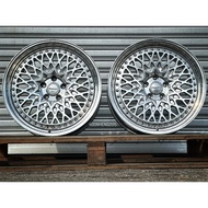Second Hand Car Sport Rim ORIGINAL JAPAN WORK WHEELS GRAN SEEKER CCX 19X8.5 5X112 ET32 - READY STOCK