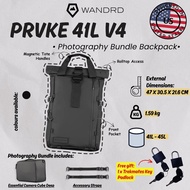 WANDRD PRVKE 41L V4 Photography Bundle Camera Backpack (Black)