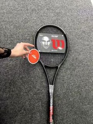 【全新正貨】Wilson 威爾遜 V13 Pro Staff 97 費德勒小黑拍 全碳素網球拍 黑色