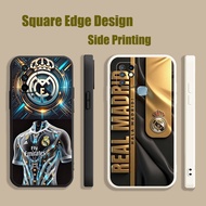 Casing For Vivo S1 V21e Y76 Y73 V25e real Madrid jersey DJW17 Phone Case Square Edge