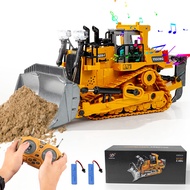 RC Construction Toys for Kids Ages 3 Year Old RC Bulldozer Toys for Boys Remote Control Construction