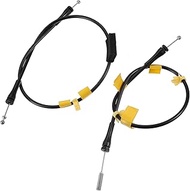 2 Pcs Door Latch Release Cable for Ford F150 Extended Cab for Lincoln Mark LT 2006-2008 8L3Z-18264A0