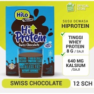 HiLo PLATINUM Swiss Chocolate 12 Sch - The Most Complete High-Sore Adult Milk with Calcium Protein