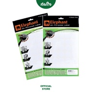 Elephant (Elephant Brand) Sticker Paper Lab Circle Number B1-B6