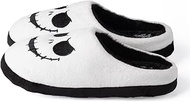 The Nightmare Before Christmas Women Jack Skellington Slippers Ghost Halloween Xmas Holiday NMBC Merchandise Gift Winter House Shoes For Ladies