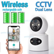 Battery  CCTV Camera  Wireless CCTV Camera Wifi  Camera Outdoor CCTV Monitor Rechargeable Smart Life