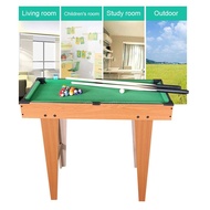 Mini Billiard Table for Kids Wooden With Tall Feet Pool Table Set Taco Billiards Billiard Table Set