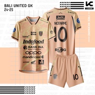 Baju Jersey Stelan Bali United Kiper 24/25 Terbaru Supporter