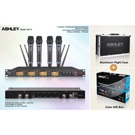 Ashley M114 M 114 Wireless Microphone with UHF Digital Handle, Suitcase Original