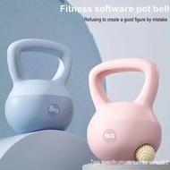 Soft Kettlebell 5kg Women Fitness Home Software Kettlebell Squat Exercise Hip Strength Training Sand