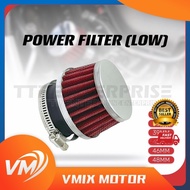 POWER FILTER (LOW) 35MM / 38MM / 39MM / 42MM / 46MM / 48MM MOTORCYCLE