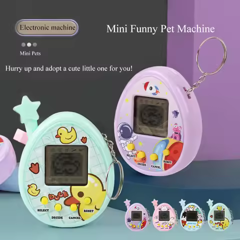 1PC Electronic Pets Tamagotchi 90S Nostalgic 168 Pets In One Virtual Cyber Digital Pet Toys Funny Pl
